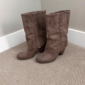 MIA Taupe Ankle Boots